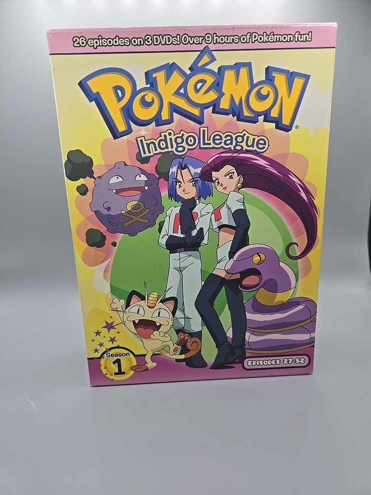 Pokemon - Season 1 Box Set: Part 2 (DVD, 2007, 3-Disc Set)