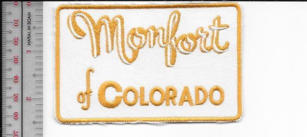 Trucking Monfort of Colorado Trucking Company Greeley, CO Promo Patch