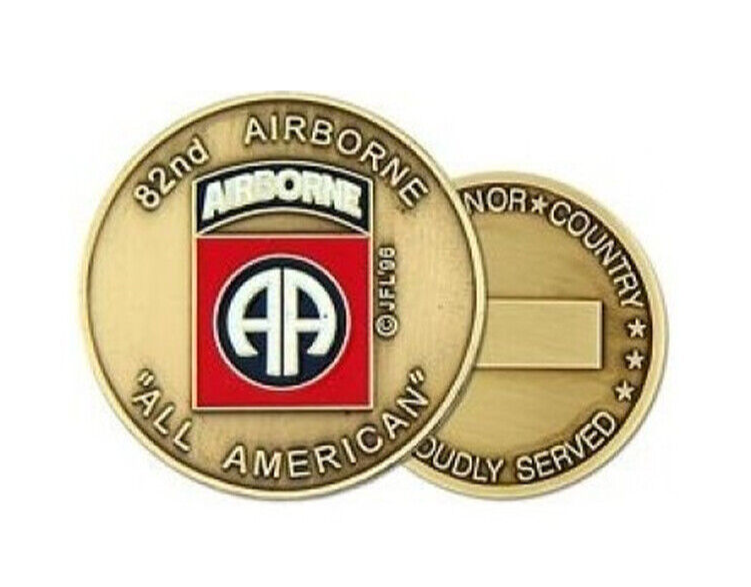 82nd Airborne Division Collectible Challenge Coin Military Memorabilia