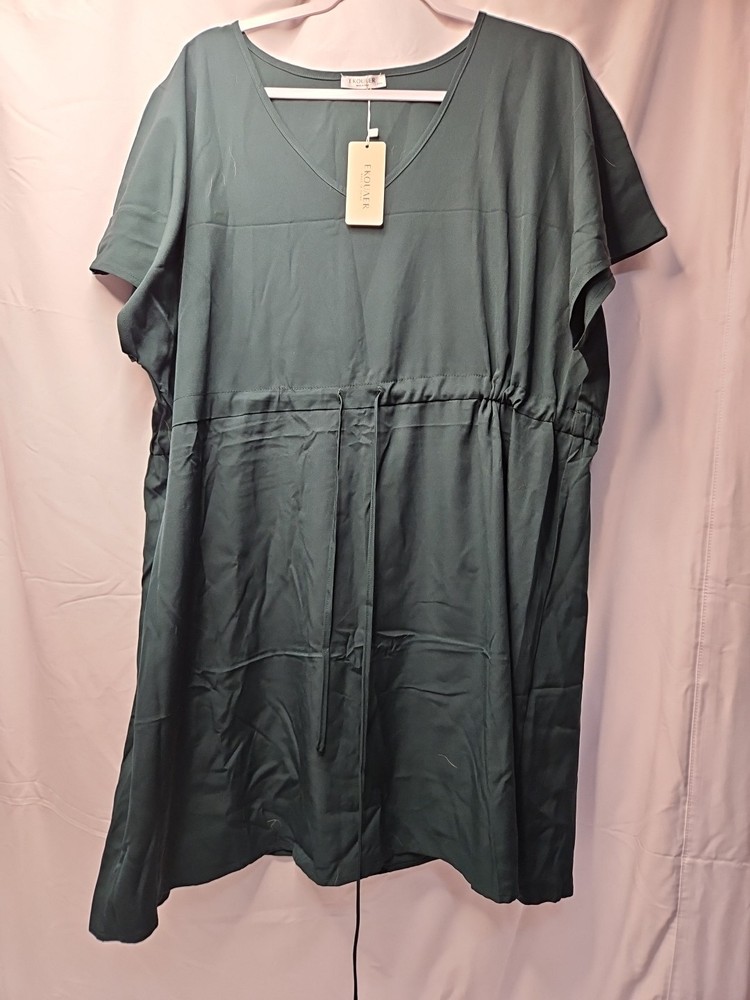 Ekouaer Women's Dark Green Swimsuit Cover-up. Size XXXL