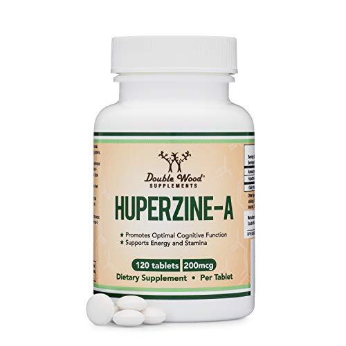 Huperzine A 200mcg (Third Party Tested) Manufactured in The USA, 120 Tablets, No-image