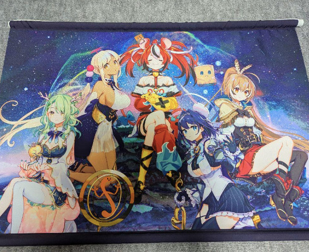 Hololive English Debut Parliament official B2 Tapestry 2022 japan anime