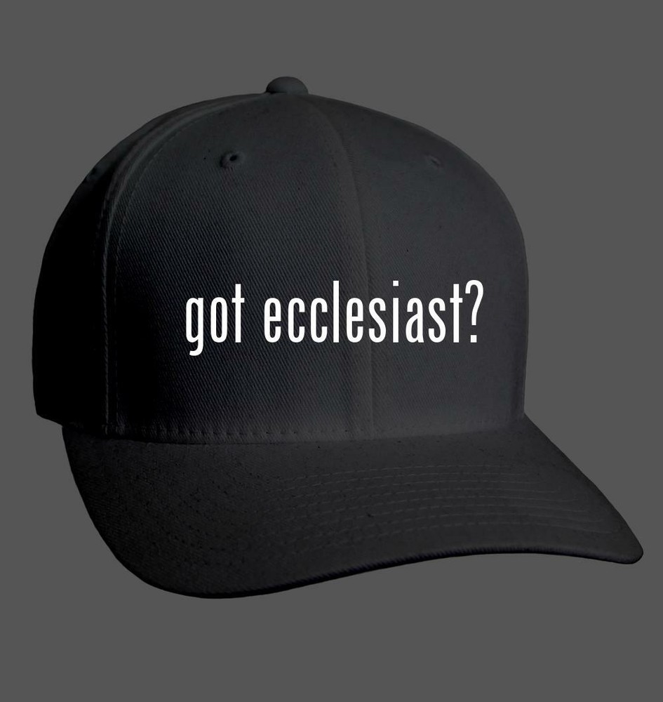 got ecclesiast? - Adult Baseball Cap Hat NEW RARE