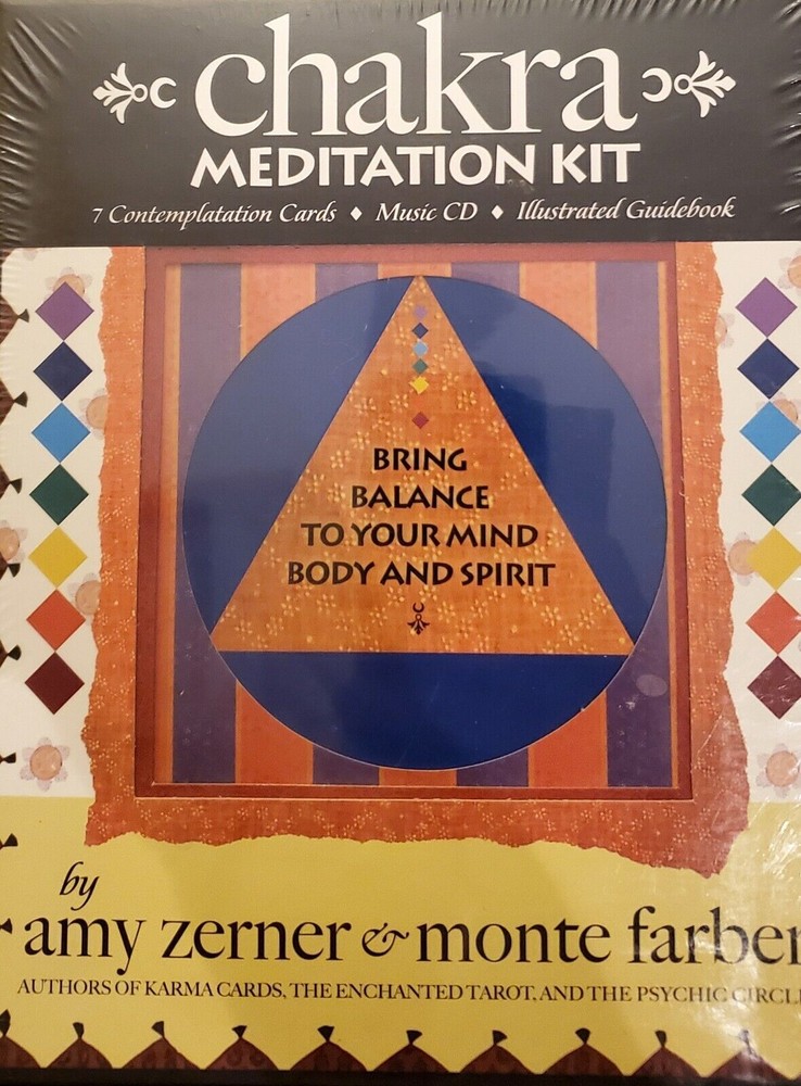 Chakra Meditation Kit by Monte Farber and Amy Zerner Mixed media product Book