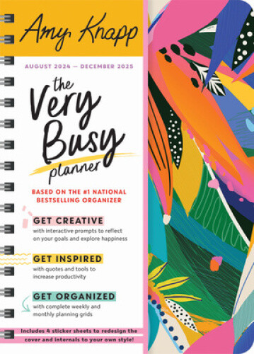 2025 Amy Knapp's The Very Busy Planner: August 2024 - December 2025 (Amy