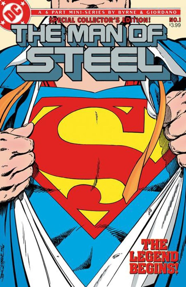 Man Of Steel #1 Facsimile Edition Cvr A John Byrne