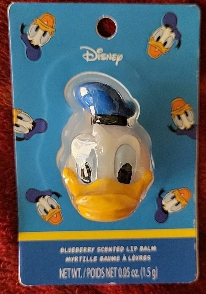 Disney Donald Duck Blueberry Scented Lip Balm in Head-Shaped Tube-image