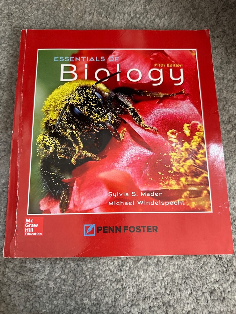 Essentials of Biology by Sylvia S. Mader and Michael Windelspecht (2017,...