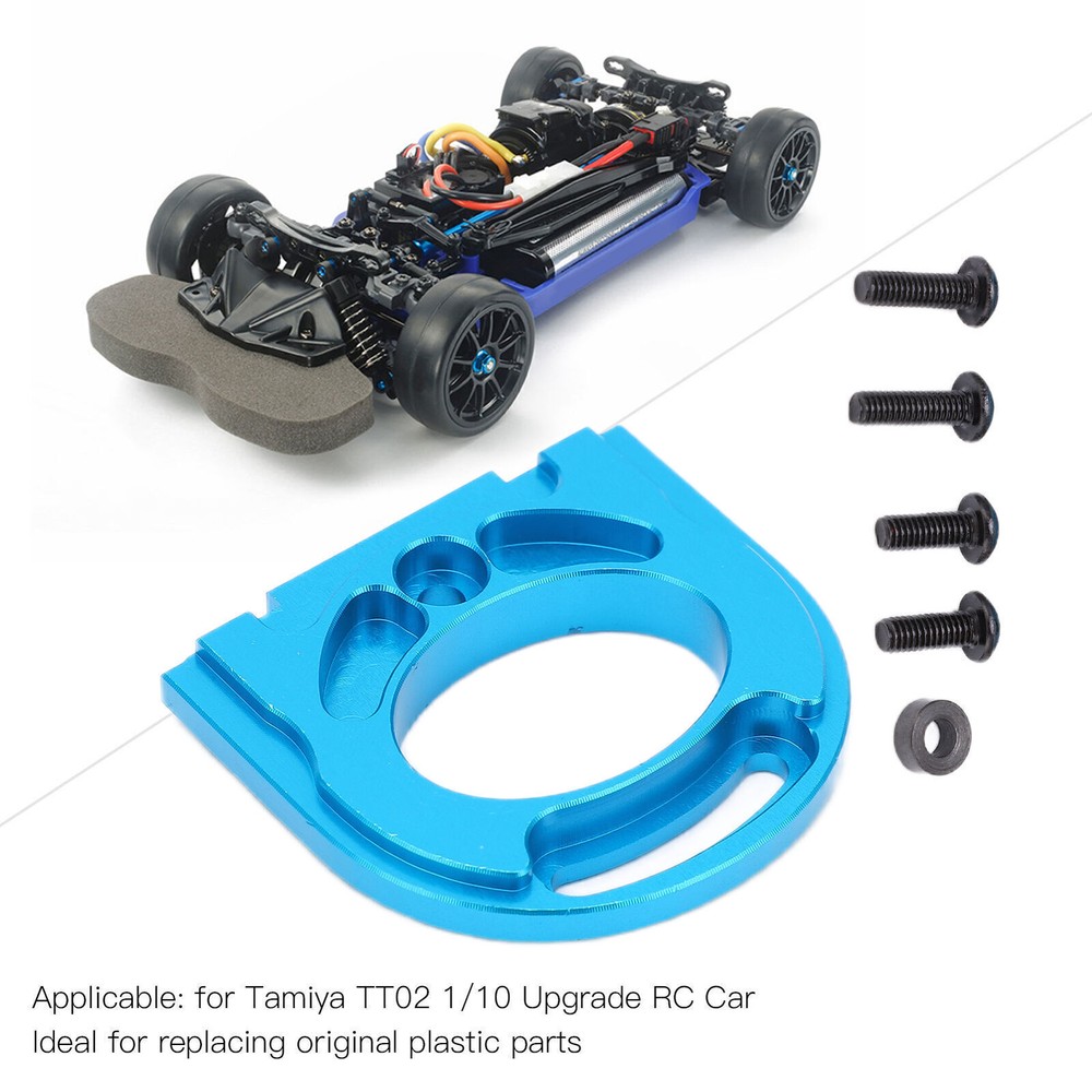 Tamiya TT02 1/10 RC Car Upgrade Aluminum Alloy Motor Mount