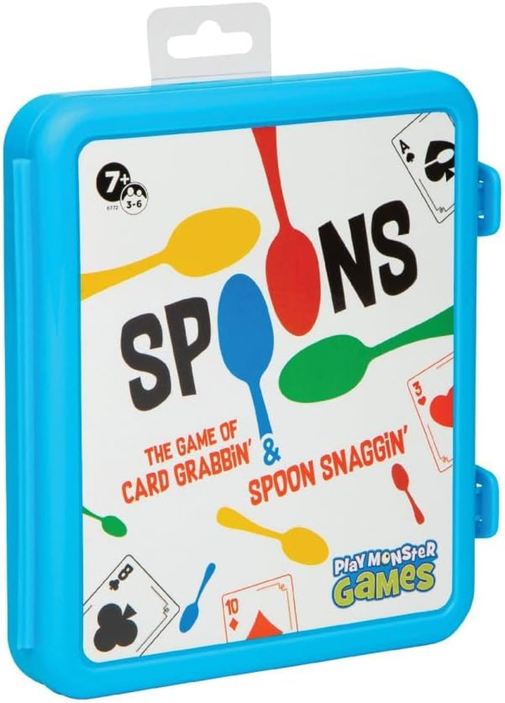 Spoons in a Case, Card Games for Kids - Spoons Game, Fun Family Games for Kids a