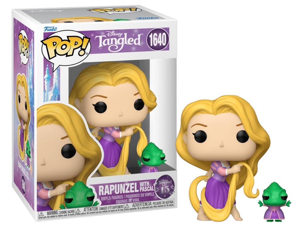 Funko Pop! Tangled 15th Anniversary Rapunzel with Pascal #1640