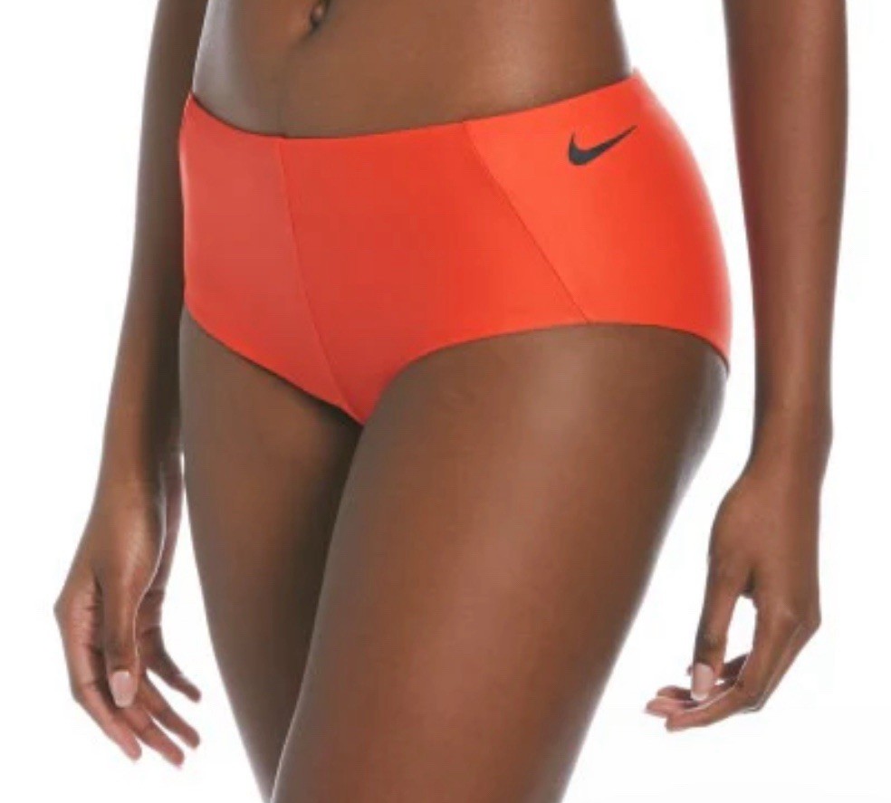 NIKE Women’s Size M Women’s Hydralock Fusion Cheeky Kickshorts Bikini Bottom