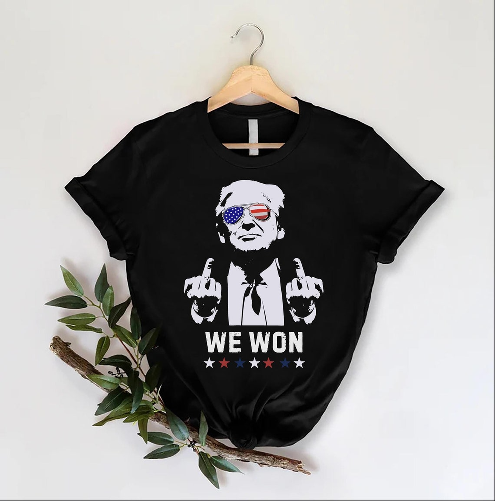 We Won Kamala Lost, Funny Trump Won 2024 Election Shirt, Trump Vance 45-47 MAGA