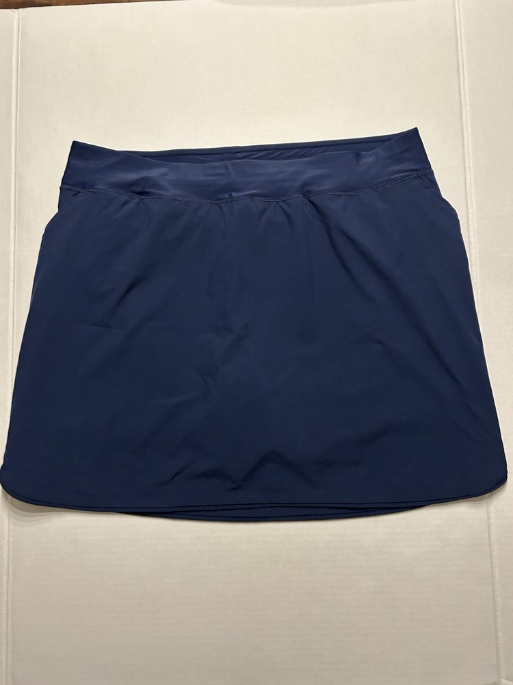 LANDS’ END Navy Blue SWIM Skirted Bottom SKIRT WOMEN'S SIZE 16W