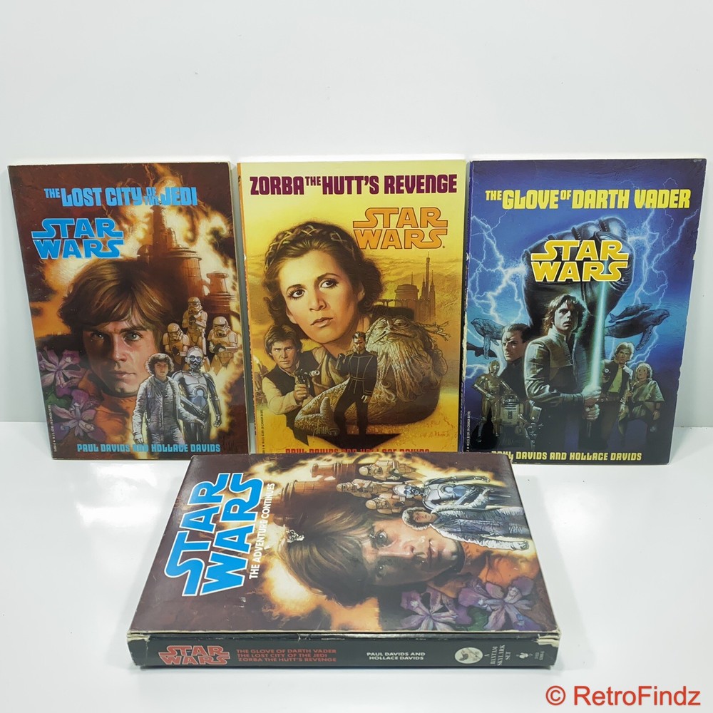 Star Wars The Adventure Continues Books Paul Davids Bantam Skylark Box Set of 3