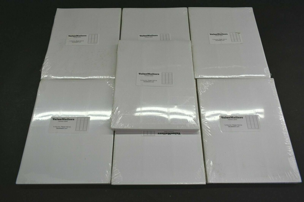 Valuemailers 30 Up Address Labels 1