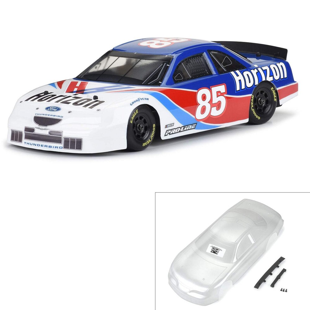 PRO371017 Pro-Line 1/12 Pre-Cut 1996 Ford Thunderbird Clear Body: Losi NASCAR