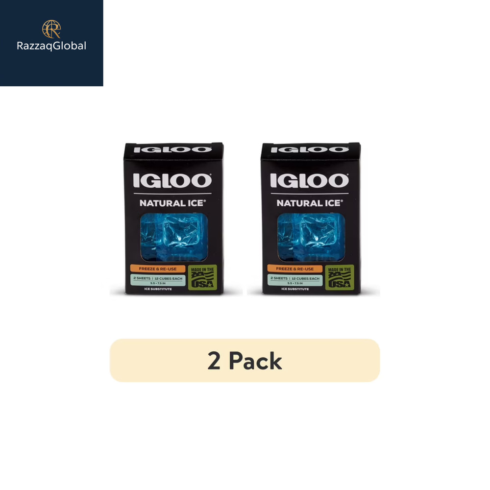 (2 pack) Igloo MaxCold Natural Ice 2 Pack (5