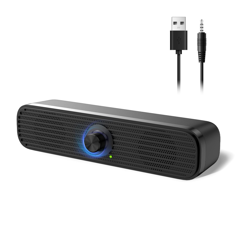 Computer Speakers for Desktop Laptop Tablet, USB Powered PC Speakers, Small S...