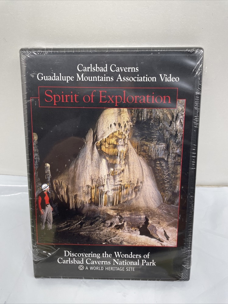NEW Carlsbad Caverns National Park Guadalupe Mountains Spirit Of Exploration DVD