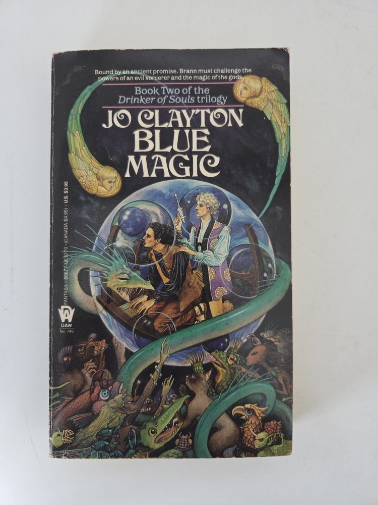 Drinker Of Souls Ser Blue Magic By Jo Clayton Paperback Book