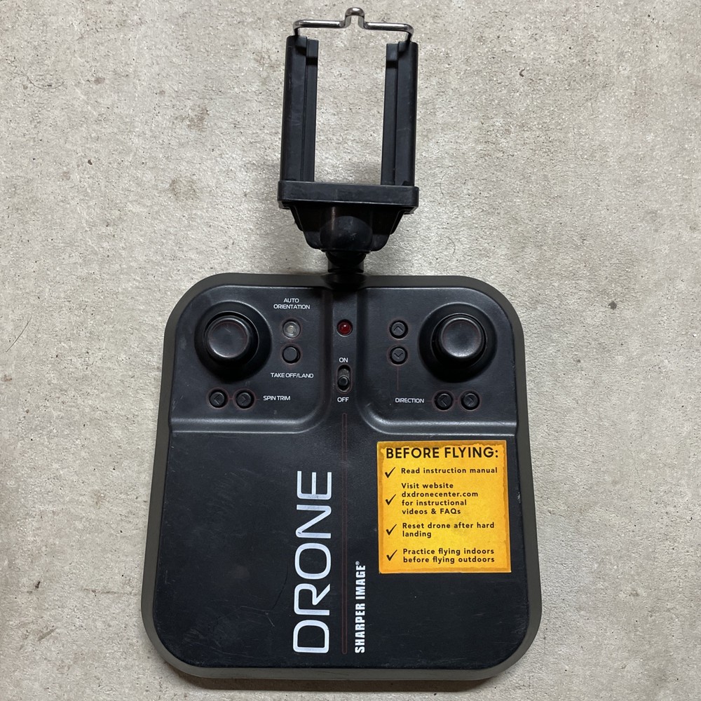 Sharper Image Remote Quadcopter Drone Remote Controller DX-2  No Cover