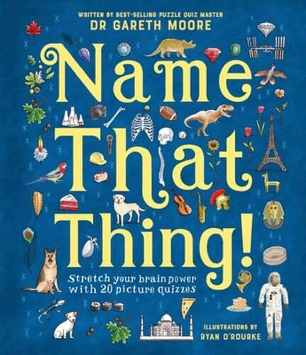 Name That Thing!: Stretch Your Brain Power with 20 Picture Quizzes by Moore: New