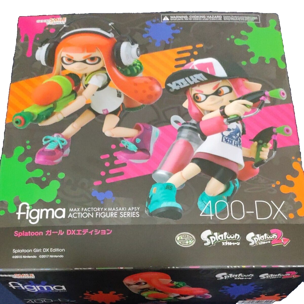Splatoon Figma Girl Dx Edition Action Figure Good Smile Company 400-DX NINTENDO