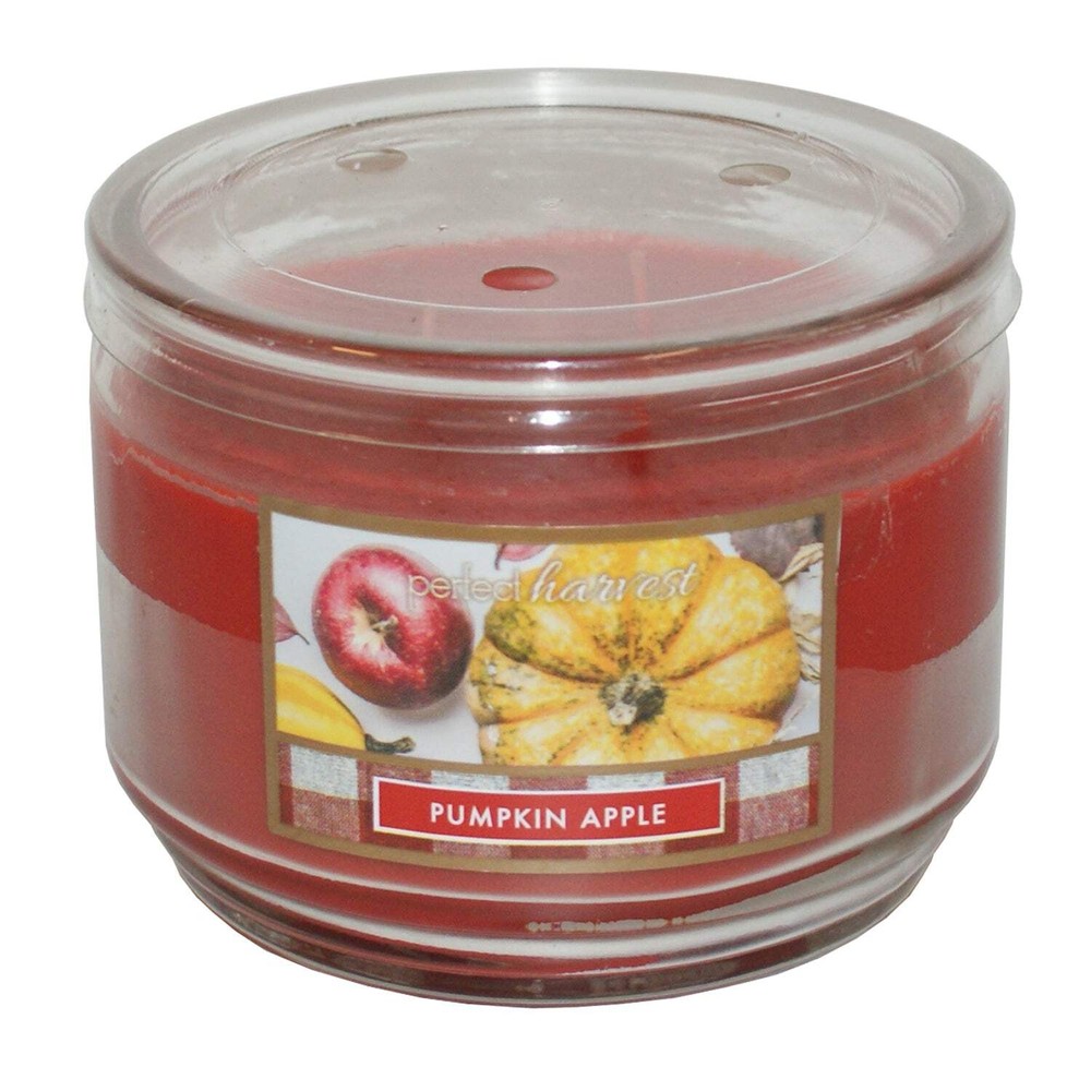 29642 - Aromatherapy Fragrant 11oz Pumpkin Apple Fall Scented Candle for Autumn