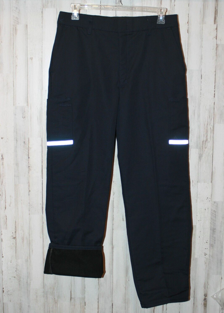 NWT Men's 36R-37U Stan Herman VF Imagewear FLEECE LINED Uniform Work Pants (6433