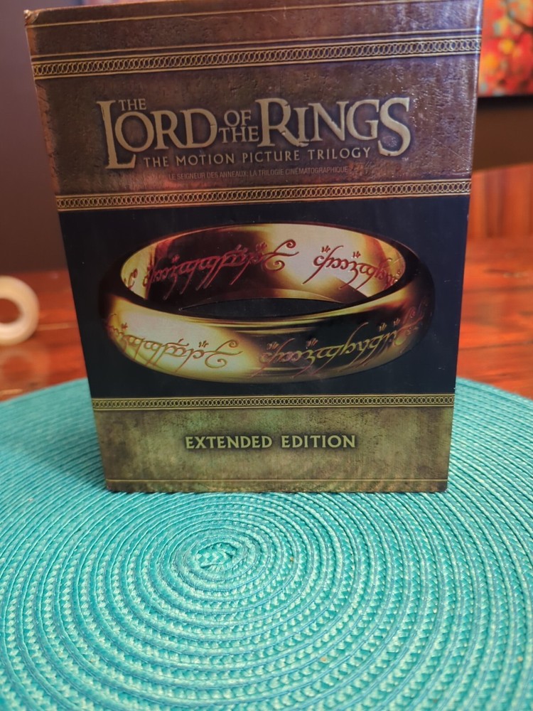 The Lord of the Rings: Extended Trilogy (Blu-ray Disc, 2011, 15-Disc)