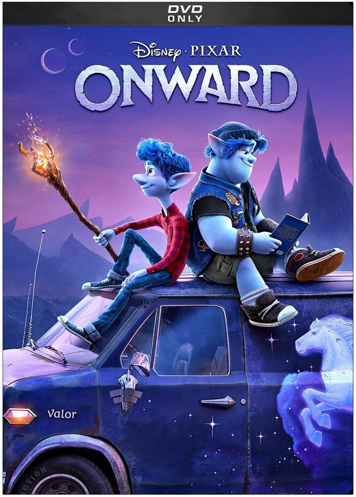 ONWARD DVD with Tom Holland Chris Pratt Julia Louis-Dreyfus Octavia Spencer