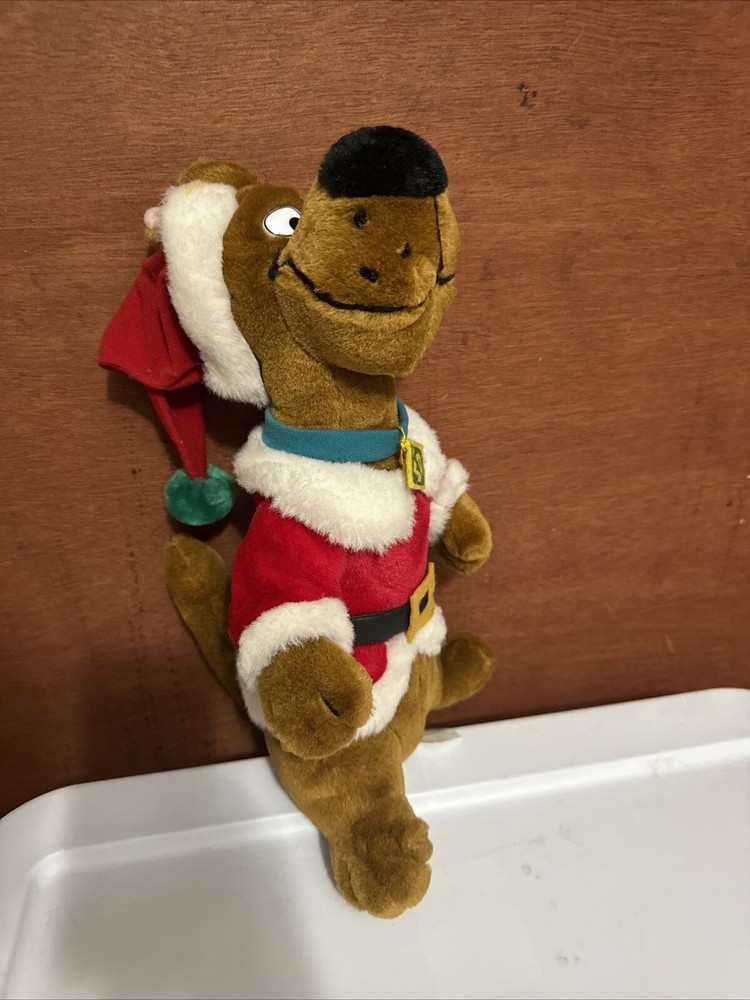 Scooby Doo Santa Costume Plush Dog Christmas Cartoon Network Toy