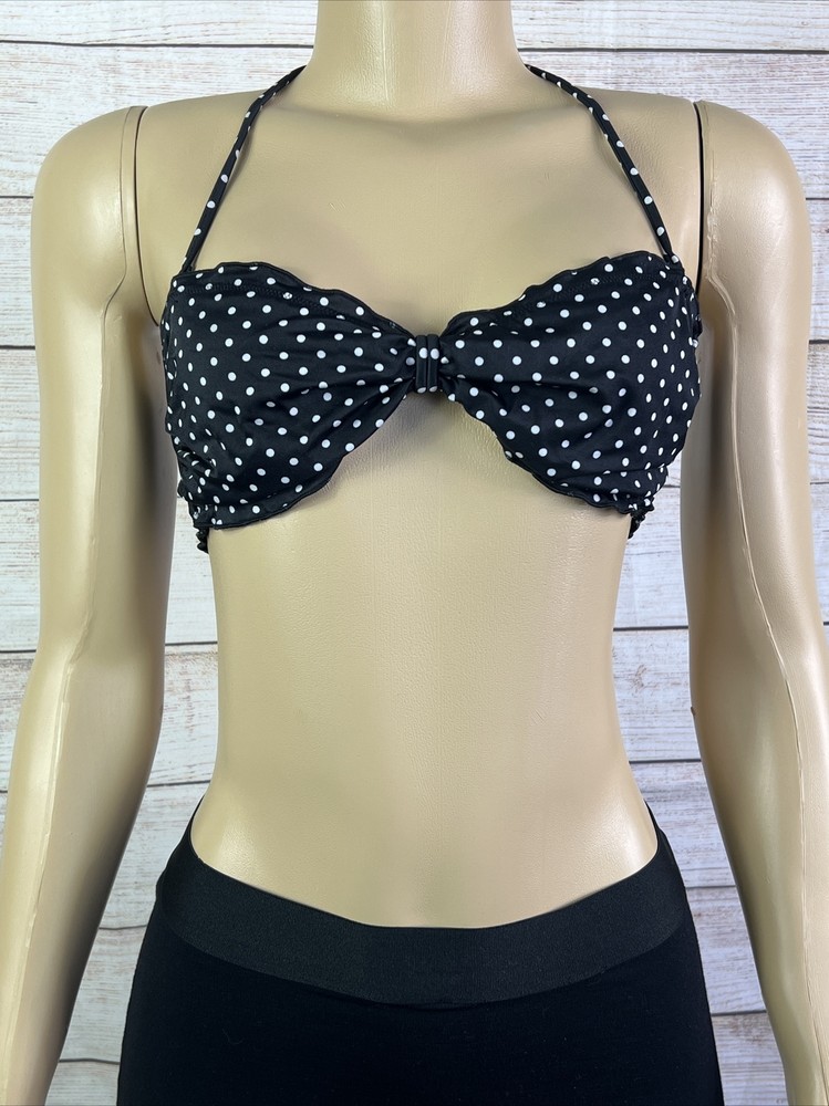 Victoria’s Secret Polka Dot Bandeau Bikini Top Size M