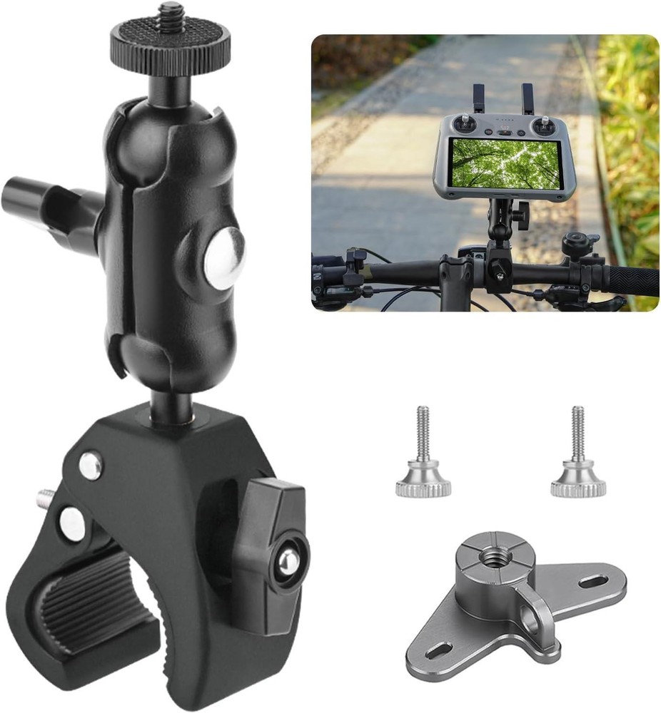 DJI RC 2 Bike Mount Adapter with 360° Dual Ball Head Motor