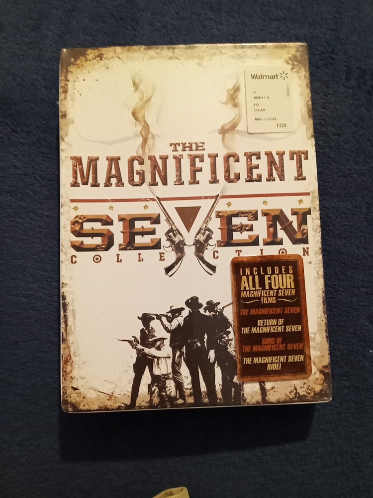 The Magnificent Seven 4 Movie Collection Dvd. Brand New Sealed
