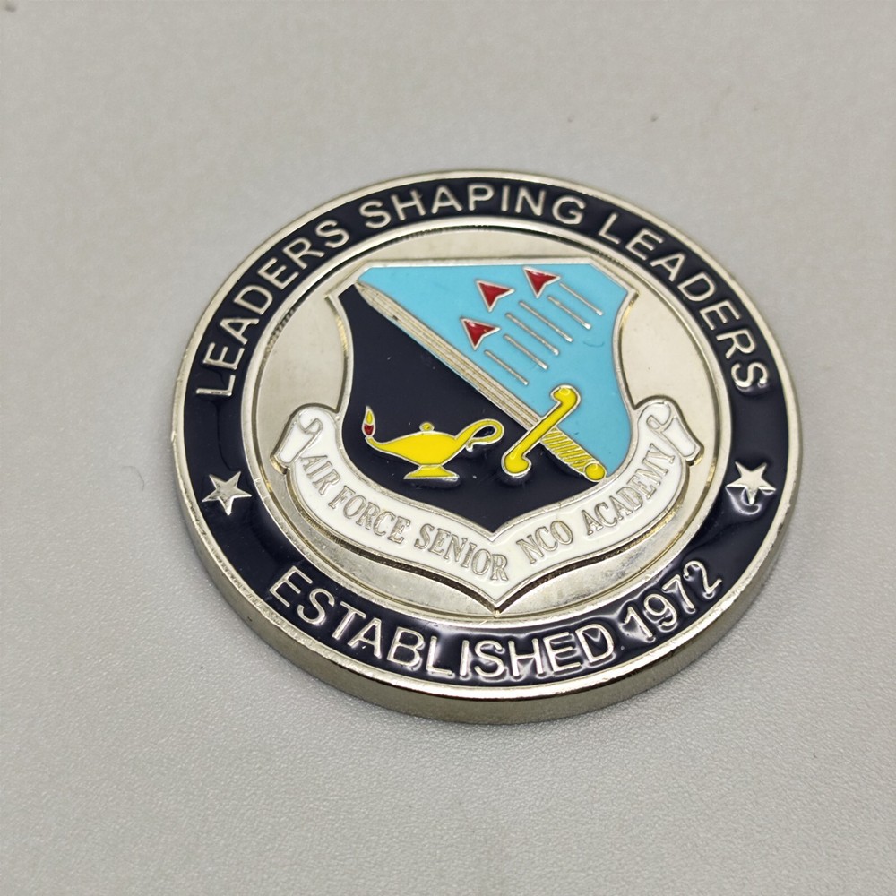 US Air Force Senior NCO Academy Leaders Shaping Leaders Challenge Coin #1