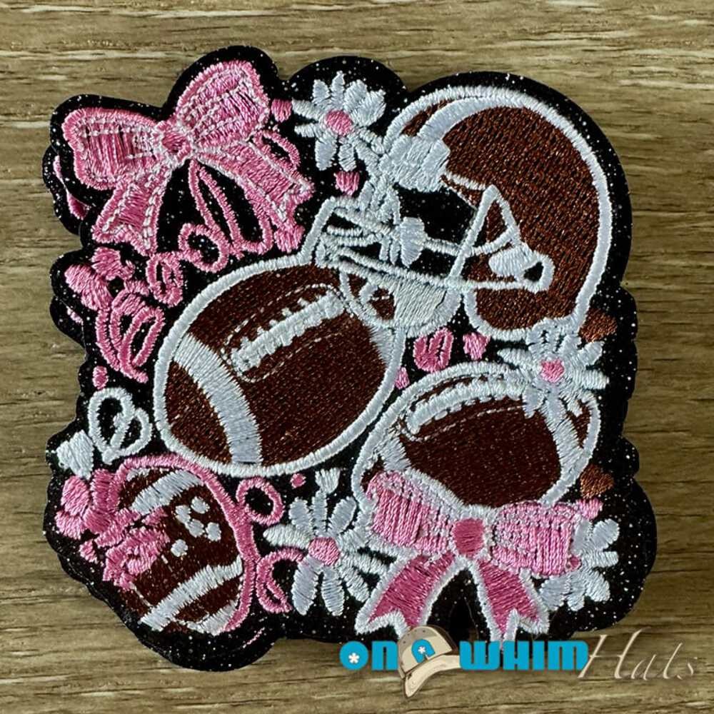 Football Cheer Iron-On Patch