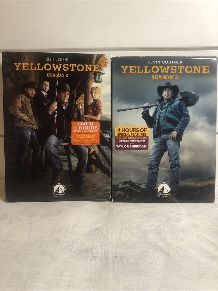 Yellowstone DVD Seasons 2 & 3