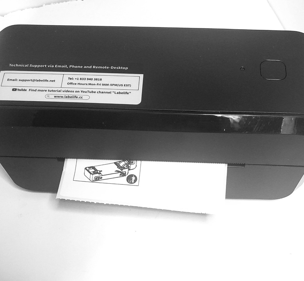 Bluetooth Logistics Label Printer PM-241-BT for Efficient Shipping-image