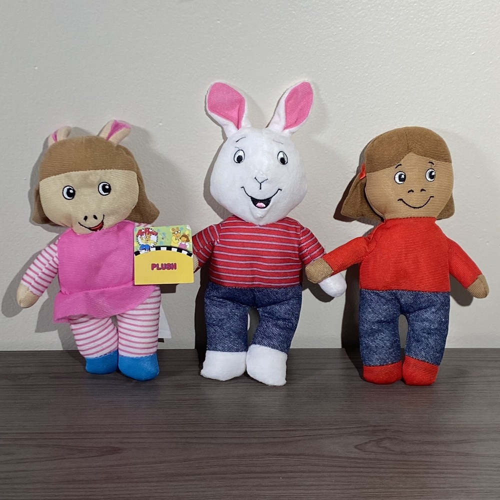 Hey Arthur Buster Francine Dw Pbs 9” Stuffed Plush Toy
