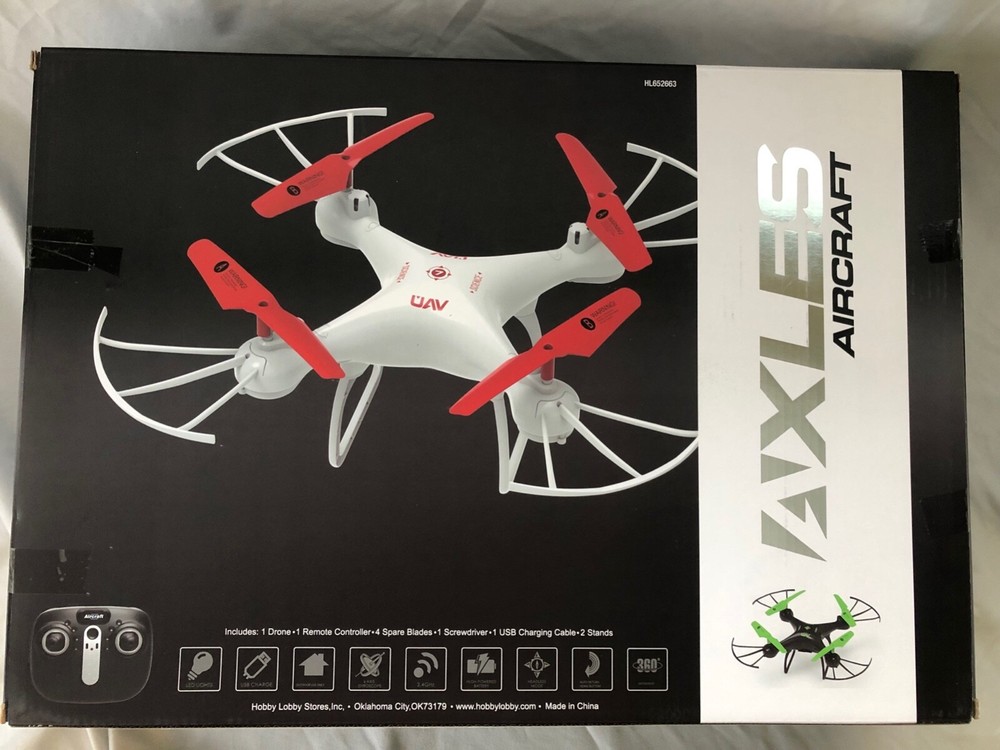 AXLES SX15H Black and Green Aircraft Drone - New Model  