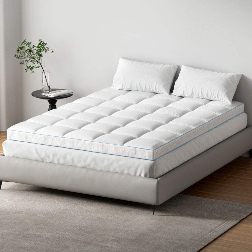 NNEDSZ Giselle 10cm Queen Bamboo Pillowtop Mattress Topper