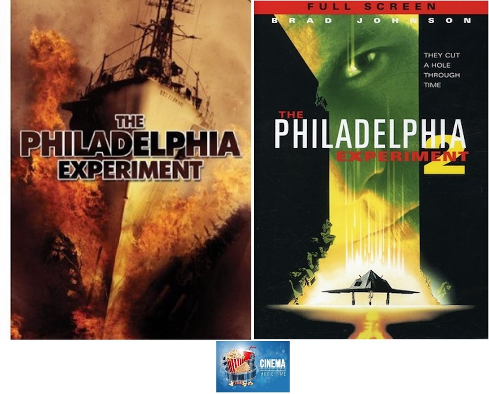 THE PHILADELPHIA EXPERIMENT 1 ONE & 2 TWO DVD Double Feature + Art Card New