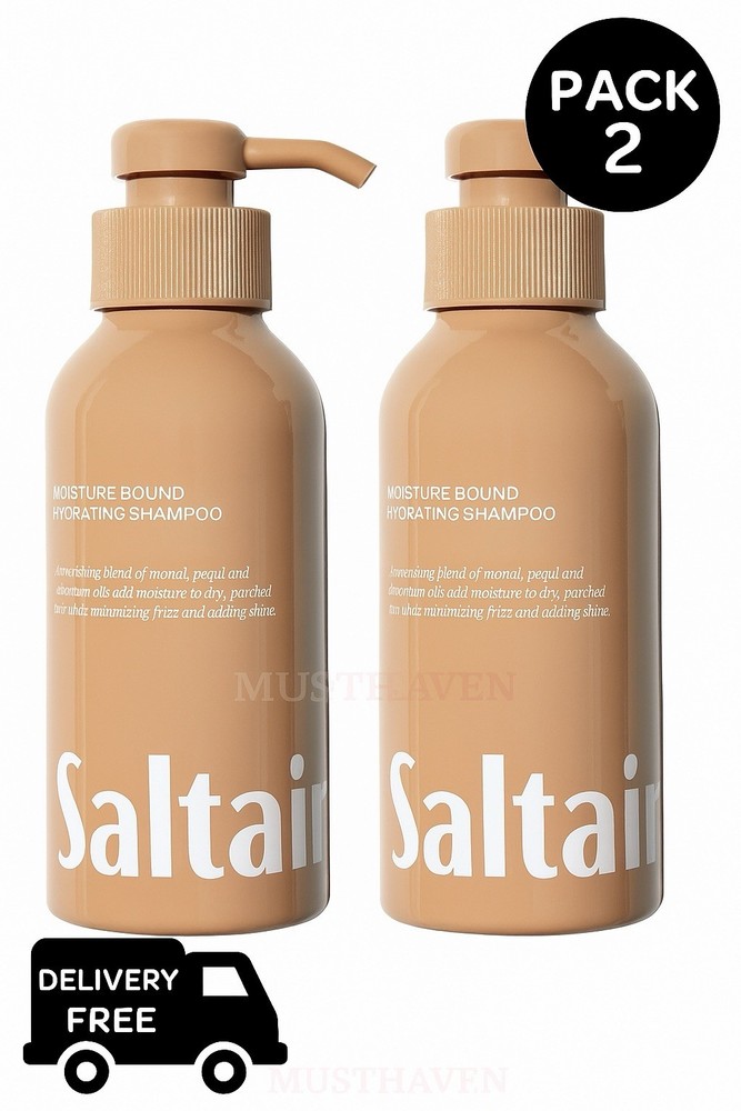 Pack 2 - Saltair Moisture Bound Hydrating Shampoo 14 fl oz