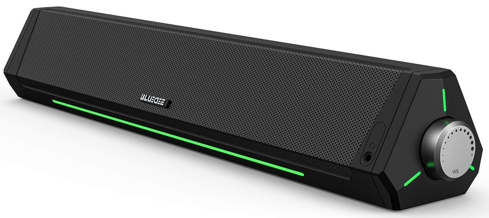 Computer Speakers, Bluetooth Soundbar, HiFi Stereo, 3.5mm Aux-in Connection, ...