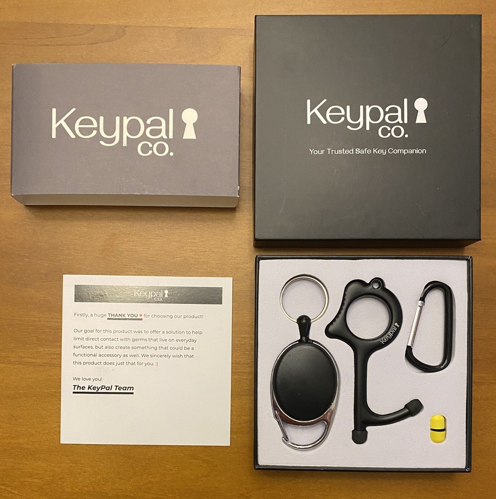 KEYPAL Multitool with Retractable Keychain and Carabiner NEW in Box