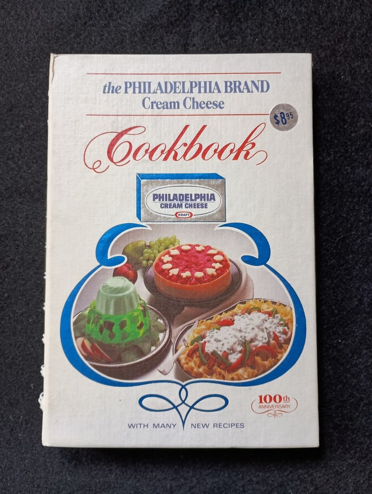 Philadelphia Brand Cream Cheese Cookbook 1984 Vintage Great Condition-image