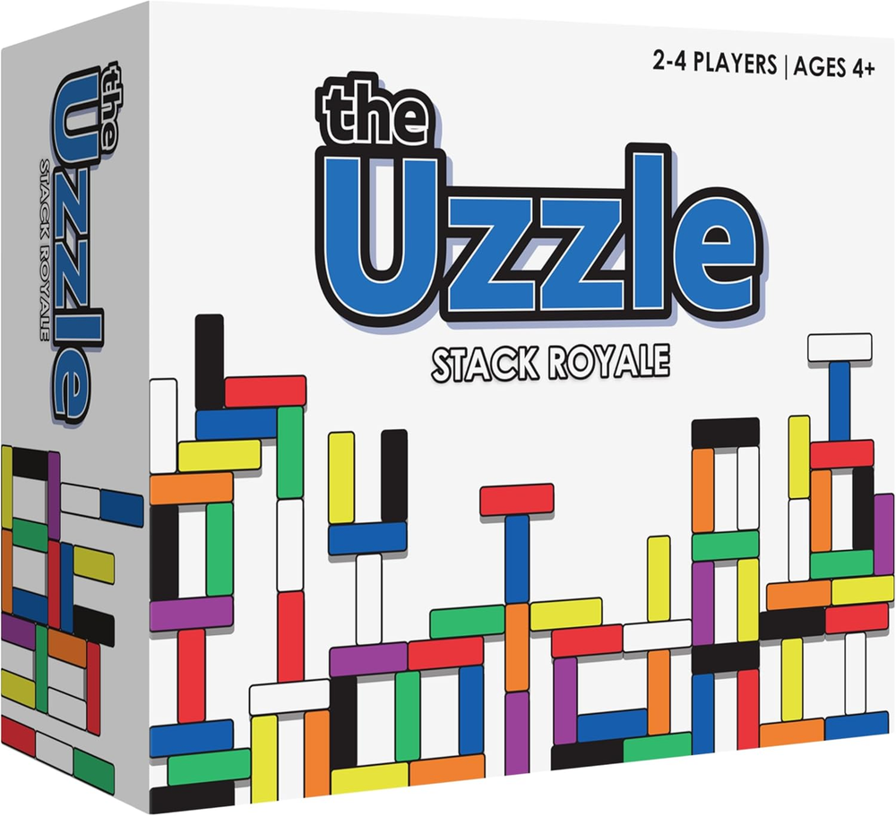 Stack Royale Board Game, Fast & Fun Family Board Game for Children & Adults, Col