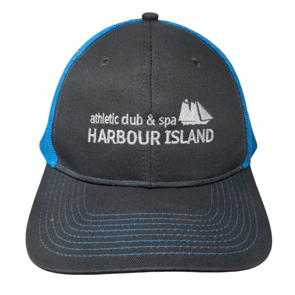 Athletic Dub & Spa Harbour Island Snapback Trucker Hat Multicolor OS Mesh Back